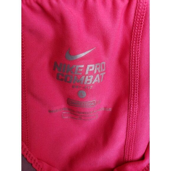 Nike Girl's Tights Nike Pro Pink Training Compression Pants Large NWOT - Picture 6 of 6
